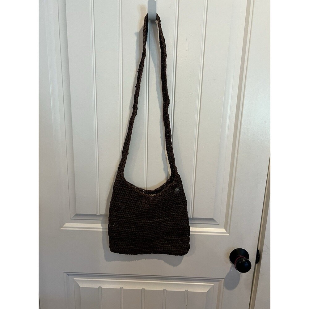 Helen Kaminski Brown Rea Shoulder Bag Boho Handmade Madagascar